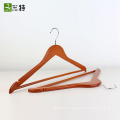 17.5 inch round bar family shirt wholesale colored wooden hangers